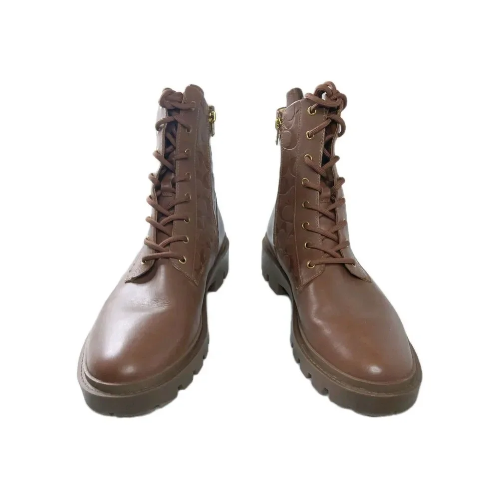 Coach Citysole Boot Men's Size 13 D Combat Style Brown CC748